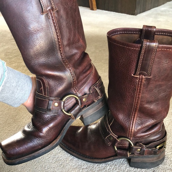 Frye Signature Harness Boots - Picture 6 of 17